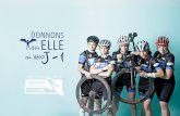 DONNONS DES · vers le cyclisme lors du Tour de France 2016, nous profterons du coup de projecteur pour promouvoir l’existence d’un cyclisme féminin. Afn de montrer aux diférents