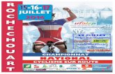 Rochechouart Olympic Club ROC ». qui vont se rencontrer ...ashcyclisme.free.fr/.../PLAQUETTE_PRESENTATION_NATIONAL_201… · National Ufolep de Cyclisme. sport, au pays de Raymond