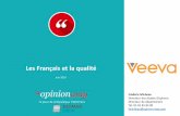 Les Français et la qualité · 2018-07-11 · pour Les Français et la qualité –Juin 2018 3 La méthodologie Echantillon de 1002 personnes représentatif de la population française