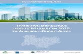 Région AUVERGNE-RHÔNE-ALPES€¦ · Au sein de la région Auvergne-Rhône-Alpes, près de 8 logements vendus ou loués sur 10 sont classés en étiquette D, E, F ou G, qu’il s’agisse