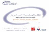 en Auvergne Rhône-Alpes - Recherches et Solidarités … · L’économie sociale en région Auvergne Rhône-Alpes 13,3% 12 Carte réalisée avec le logiciel libre QGIS, avec l’appui