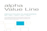 alpha Value Line - WITTENSTEIN · 104 alpha Value Line RÉDUCTEURS PLANÉTAIRES NP / NPL / NPS / NPT / NPR La force des réducteurs planétaires de l'alpha Value Line est l'alliance