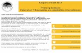 Rapport annuel 2017 FribourgSolidaire Fédération ...€¦ · Penser globalement pour agir localement Réparties en quatre ateliers, les participantes ont ensuite cherché à identifier,
