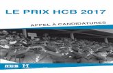 LE PRIX HCB 2017 - Fondation Henri Cartier-Bresson · le projet du lauréat à l’international en l’exposant à New York dans le cadre de son alliance avec Aperture Foundation.
