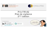 Prix FIR-A2 Plan de vigilance 2ème édition€¦ · PRIX PLAN DE VIGILANCE / OBJECTIFS 4 Prix Plan de Vigilance ... Béatrice BELLINI, enseignant chercheur en Sciences de Gestion