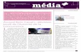 Accord BeIn-Canal+: décision - média+€¦ · Jeudi 9 juin 2016 - n°2 019 1 média + Le quotidien des professionnels des médias N°2 019 du jeudi 9 juin 2016 L e groupe Canal+