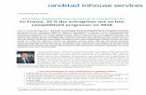 CP baromètre Randstad Inhouse Services de la compétitivité ... · compétitivité des entreprises interrogées, est la loi du 5 mars 2014 relative à la formation professionnelle,