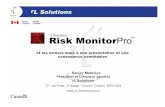 rL Solutions Risk MonitorProTM et les erreurs dues à une ... · et les erreurs dues à une présentation et une ... NOTRE VISION Un monde où l’expérience du client des soins