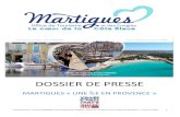 Dossier de Presse – 2008 - martiguestourisme...Situé à : Quai François Marceau. Le Musée-vitrine archéologique (1989) La vitrine archéologique située sur la place Maritima