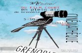 DU FILM COURT en plein air - Gre.mag · 2016-07-06 · le Festival du Film Court en Plein Air de Grenoble ne cesse de battre de nouveaux records. Avec un nombre de films reçus par