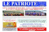 LE PATRIOTE2 N°461 du 8 janvier 2018 - Le Patriote Site: : E-mail : lepatriotecongo@yahoo.fr A NNONCE REPUBLIQUE DU CONGO BANQUE MONDIALE Unité – Travail – …