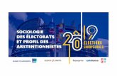 SOCIOLOGIE DES ÉLECTORATS ET PROFIL DES ......2 ©Ipsos. EUROPÉENNES2019 FICHE TECHNIQUE 5433 personnes inscrites sur les listes Du 22 au 25 mai 2019. électorales, constituant un