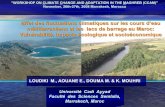 Effet des fluctuations climatiques sur les cours d’eau … - Comm CCAM 08.pdf · 2003-12-24 · année sèche (1995) - année humide (1996) lac El Kansera Conséquence : fluctuations