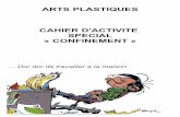 ARTS PLASTIQUESarts-plastiques.spip.ac-rouen.fr/IMG/pdf/3ocahier_de_confinement_.pdf · Photo montage numérique d'après le tableau de Diego Velázquez, les Ménines, 1656, huile