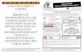 ER ATTENTION PARENT/ CARERS 11th DECEMBER, 2014 · available so that your child’s progress for Semester 1 will be discussed and their written report with their Portfolio will be