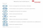 Résumé des techniques - Croix-Rouge canadienne · automatisé (DEA) Appliquez la taille d’électrode appropriée en fonction de l’âge du patient. 2 Mettez le DEA en marche