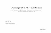 Jumpstart Tableau978-1-4842-1934... · 2017-08-25 · Jumpstart Tableau: A Step-By-Step Guide to Better Data Visualization Arshad Khan California USA ISBN-13 (pbk): 978-1-4842-1933-1