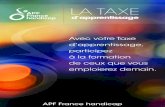 LA TAXE - APF France handicap · 2019-01-30 · APF France handicap est un mouvement qui réunit des personnes en situation de handicap, leurs familles et des personnes valides, a˜