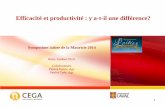 Symposium laitier de la Mauricie 2014 - MAPAQ - Accueil · 2014-12-18 · Qu’est ce que la productivité ? Productivité = 3000ℎ𝑙 2500ℎ𝑒𝑢 𝑒 = 1,2 hl/heure Exemple