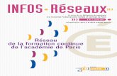 Infos Réseau 1 - Académie de Paris · N°47 / Juillet 2017 INFOS Réseaux info.greta @ac-paris.fr dafco.scola.ac-paris.fr La lettre de la Délégation Académique à la Formation