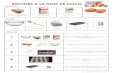 ROCHERS À LA NOIX DE COCO - Eklablogekladata.com/aahb95-qQftofu8foOZqUyYC03U/Rochers-coco.pdf · ROCHERS À LA NOIX DE COCO 200 g de noix de coco râpée 20 g de farine 150 g de
