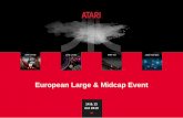 European Large & Midcap Event The Atari Opportunity€¦ · La présentation contient des indications sur les objectifs du Groupe ainsi que des déclarations prospectives concernant