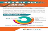 Baromètre 2016 - Resacoop · RESACOOP Réseau Rhône-Alpes d’appui à la Coopération RESACOOP 10 place des archives - 69288 Lyon cedex 02 Tél. +33 (0)4 72 77 87 67 mail@resacoop.org
