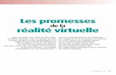 Les promesses - Frareg · logiciel de CAO. Avec le concours de l’association Clarté (2),fondée à Laval pour promouvoir les outils de réalité virtuelle, Gruau a commencé par