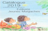 Présentation · 2019-04-24 · Présentation La maison Éditions Jeunes Malgaches a été créée par Prediff (Presse Edition & Diffusion) en octobre 2004. Elle est spécialisée