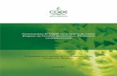 Commentaires du CQDE sur le rapport du comité d’experts ... · Commentaires du CQDE sur le rapport du comité d’experts sur l’examen des processus d’évaluation environnementale