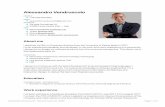 Alessandro Vendruscolo Résumé - AVEdesign Vendruscolo Resume.pdf · Information Architecture, Interaction Design, User Interface Design e sviluppo front-end ... GIUGNO 2013 - SETTEMBRE