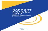 RAPPORT ANNUEL 2017...raison de la réduction du taux net moyen de cotisation de 0,06point conformément au solde prév i-sionnel 2017 inscrit dans la loi de financement de la Sécurité