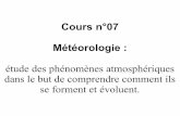 Cours n°07 Météorologie - Académie d'Aix-Marseille · Température standard au niveau de la mer : 15°C 0°C = 273,15 K décroissance : 2°C / 1000 ft ou 6,5°C / 1 000 m Pôle