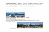 Voyage découverte 2016 en France - Québec-France La Cuivréequebecfranceoutaouais.com/uploads/3/4/7/5/34750515/... · Visite pédestre de la ville de Sarlat. Retour sur Bergerac.