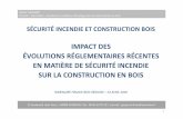 IMPACT DES ÉVOLUTIONS RÉGLEMENTAIRES ......2020/04/23  · • le guide du CSTB « Bois construction et propagation du feu par les façades » en application de l’IT 249 version