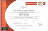 Serviços ambientais de excelência - Blueotter Group · 7.7 _ BUREAU VERITAS Certification 7828 Certificação Certification Concedida a I Awarded to EGEO CIRCULAR, S.A. Este é