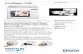 ColorWorks C3500 - etiquette- TM-C3400 C33S045390 Premium Matte Label - Coil: 220mm x 750m C33S045528