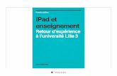 Première édition iPad et enseignementperso.numericable.fr/jeandebaecker/articles/iPad... · ou en visioconférence : toute la documentation est intégrée au sein de quelques applications