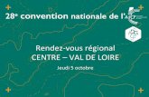 28e convention nationale de l’€¦ · • Depuis octobre 2016, des rencontres régionales thématiques ont été organisées dans toutes les régions. • La relation entre délégation