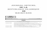 JOURNAL OFFICIEL DE LA REPUBLIQUE ISLAMIQUE DE …anac.mr/ANAC/JOf/1999/944 fr sc.pdf · République Islamique de Mauritanie et la Société Nationale Industrielle et Minière ( SNIM).