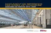 DOCUMENT DE RÉFÉRENCE DES GARES DE VOYAGEURS · modifié par le décret n° 2016-1468 sur le Document de Référence des Gares (DRG) prévisionnel pour les horaires de services