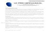 PRIX HIPPOCRATE 2020...PRIX HIPPOCRATE 2020 | Appel à candidatures 3 JURY Coprésidents M. Bertrand Bolduc, président, Ordre des pharmaciens du Québec Dr. Mauril Gaudreault, président,