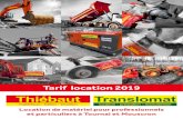 Tarif location 2019 - 2020 12pages.pdfآ  Tarif location 2019 Location de matأ©riel pour professionnels