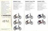 Depliant Honda 2 roues 1972 - Delphisa website · 2018-11-11 · que 2 temps. Chez Honda nous en sommes tellement convaincus que nous équipons tous nos 2 roues de moteurs 4 temps,