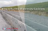 Produits Ferroviaires - · PDF file 2015-09-15 · PRODUITS FERROVIAIRES Fossés Fossés Fossé M32-12 Désignation l x h (cm) L en cm Poids/u (cm) Poids/ml (kg) Section (cm2) Référence