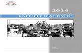 RAPPORT D’ACTIVITÉ - acina.fr · Rapport sur les métiers en 2015 (Groupe de Prospective des métiers et qualifications de l’INSEE) relève ainsi les opportunités professionnelles