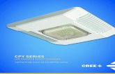 Cree CPY Series LED Canopy & Soffit Luminaire Brochure Cree CPY Series LED Canopy & Soffit Luminaire