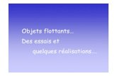 Objets flottants… Des essais et quelques réalisations….cache.media.education.gouv.fr/file/archives/02/7/... · quelques réalisations…. 90 700 00 500 400 400 300 100 . 44