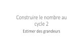 Construire le nombre au cycle 2ienboulogne2.etab.ac-lille.fr/files/2017/02/... · Au cycle 2, nombre et calculs. Un enjeu premier, la poursuite de la construction du nombre •La