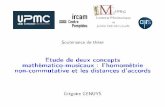 Soutenance de thèse - IRCAMrepmus.ircam.fr/_media/moreno/presentation_gregoire.pdf · 2017-10-26 · Soutenance de thèse Etude de deux concepts mathématico-musicaux : l'homométrie
